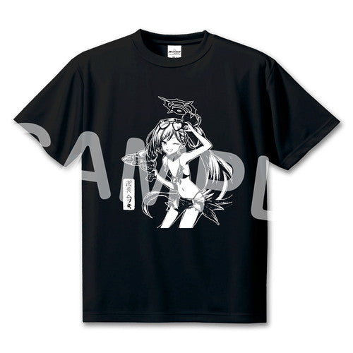 Blue Archive — Mutsuki Ink Wash T-Shirt — TSUTAYA POPUP SHOP Problem Solver 68