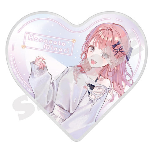 Project Sekai — Minori Hanasato Heart Acrylic Block — ZOZOTOWN Vol. 3 Commissioned Illustration