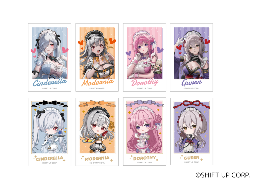 GODDESS OF VICTORY: NIKKE × and GALLERY Cafe Vol. 1 Random Photocard (1 of 8) · 2