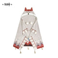 Genshin Impact Alyosha Hooded Shawl Blanket in the original product sample — image 1