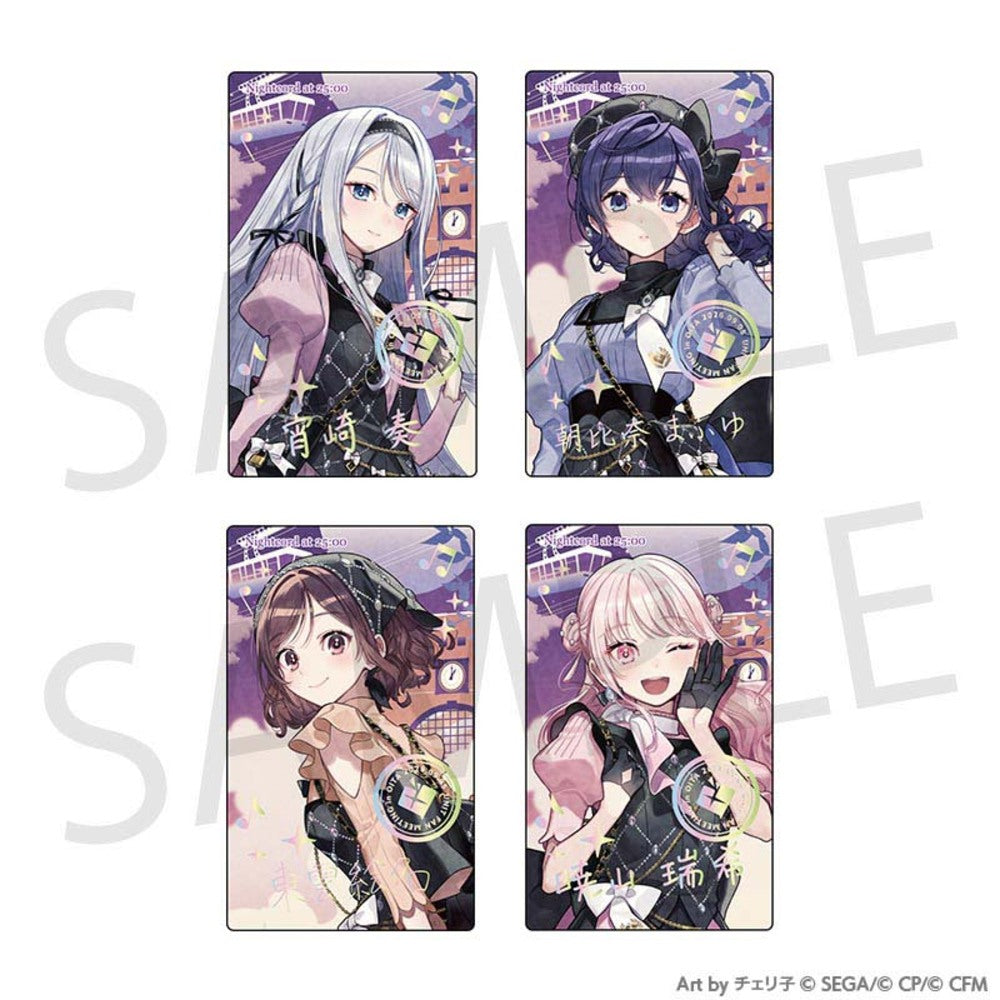 Project SEKAI — Nightcord at 25:00 Unit Fan Meeting ePick Card Set of 4