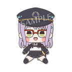 GODDESS OF VICTORY: NIKKE Neon: Vision Eye Rounded character plush in the pictured outfit — view 1