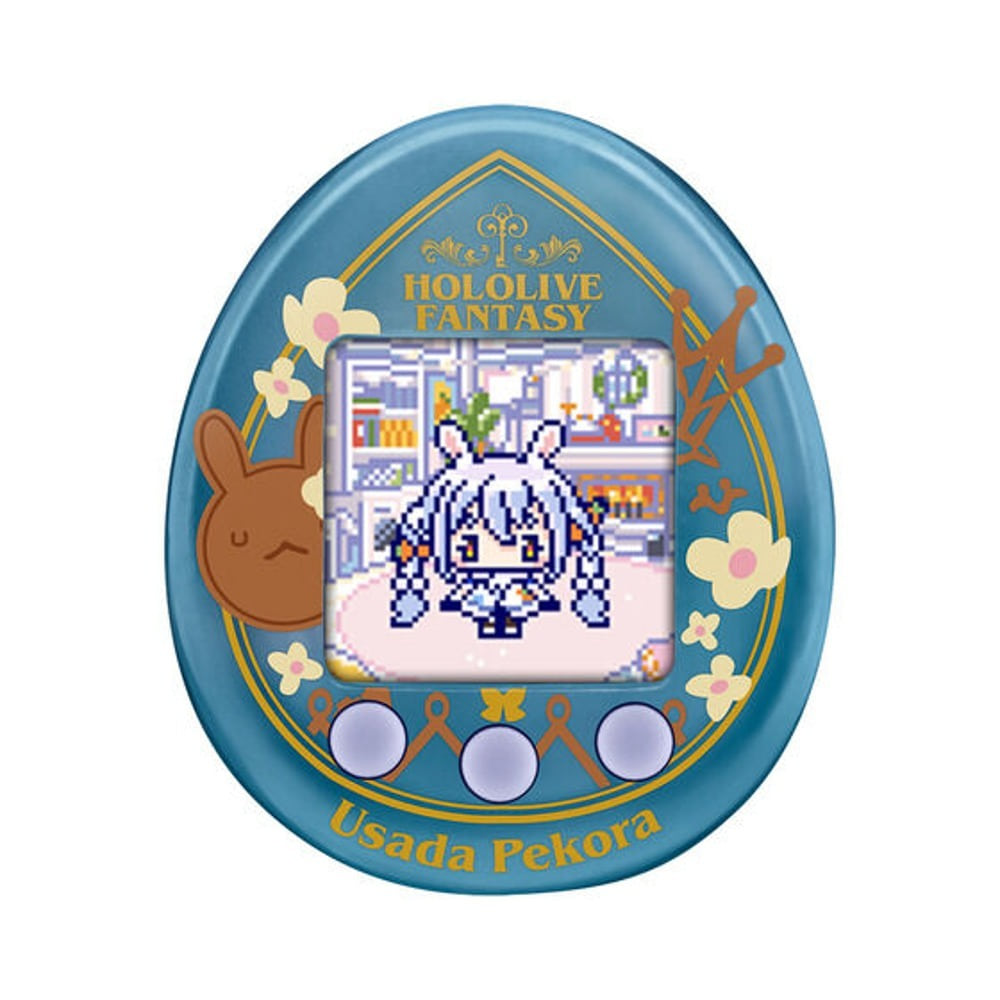 홀로라이브 공식 정품 굿즈 홀로 라이브 판타지 다마고치 & 봉제 인형 세트 - 우사다 페코라