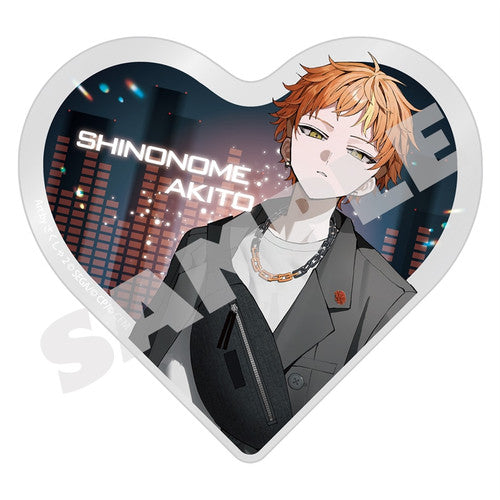 Project Sekai — Akito Shinonome Heart Acrylic Block — ZOZOTOWN Vol. 3 Commissioned Illustration
