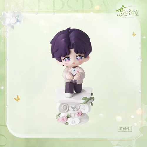 Love and Deepspace — Rafayel Vow at the Fingertips Ring Holder Figure — A Wedding Witnessed by Deepspace