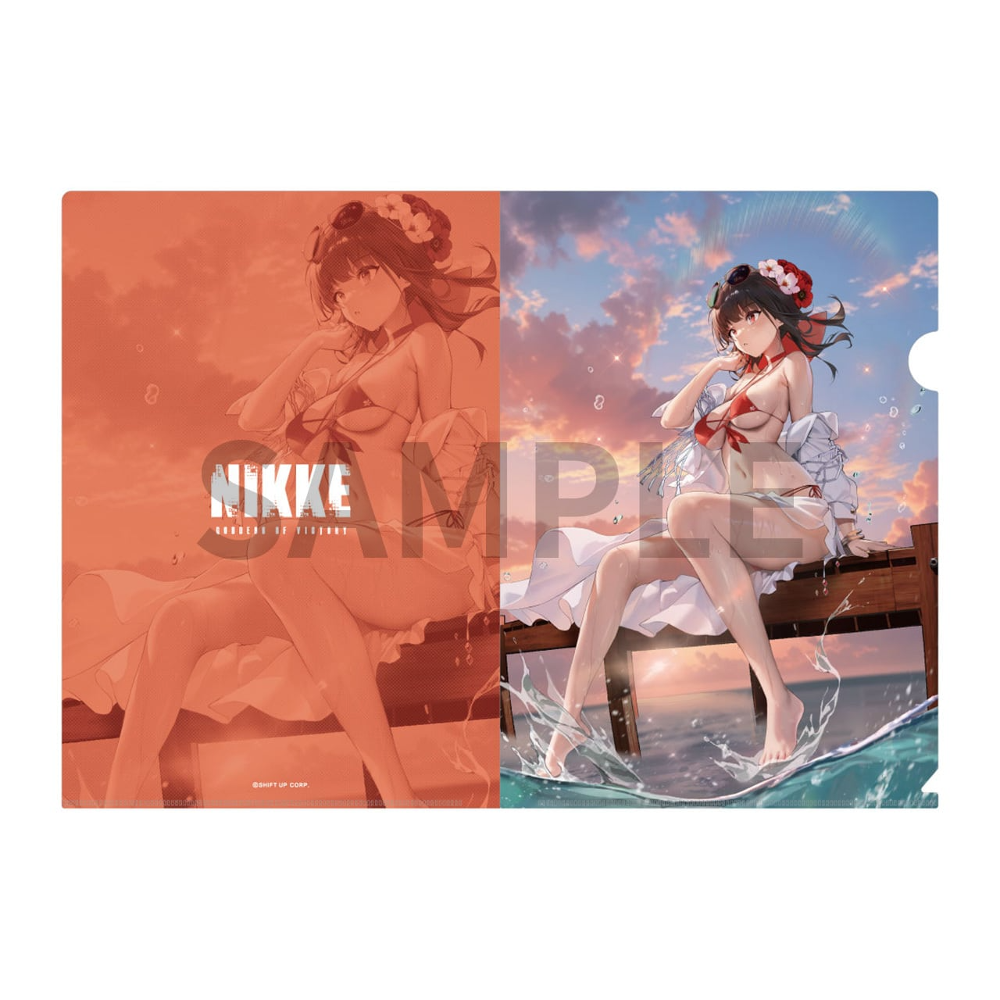 승리의 여신 니케 공식 정품 굿즈 사쿠라 블룸 인 서머 L자 화일