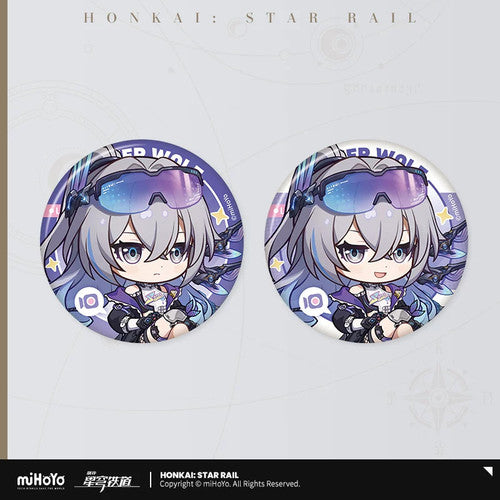 Honkai: Star Rail — Silver Wolf LV.999 Owl's Reception Room Can Badge Set of 2