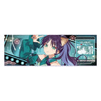 Horizontal Iroha Sakayori ticket with a MUSIC SHOW STAGE music-player frame