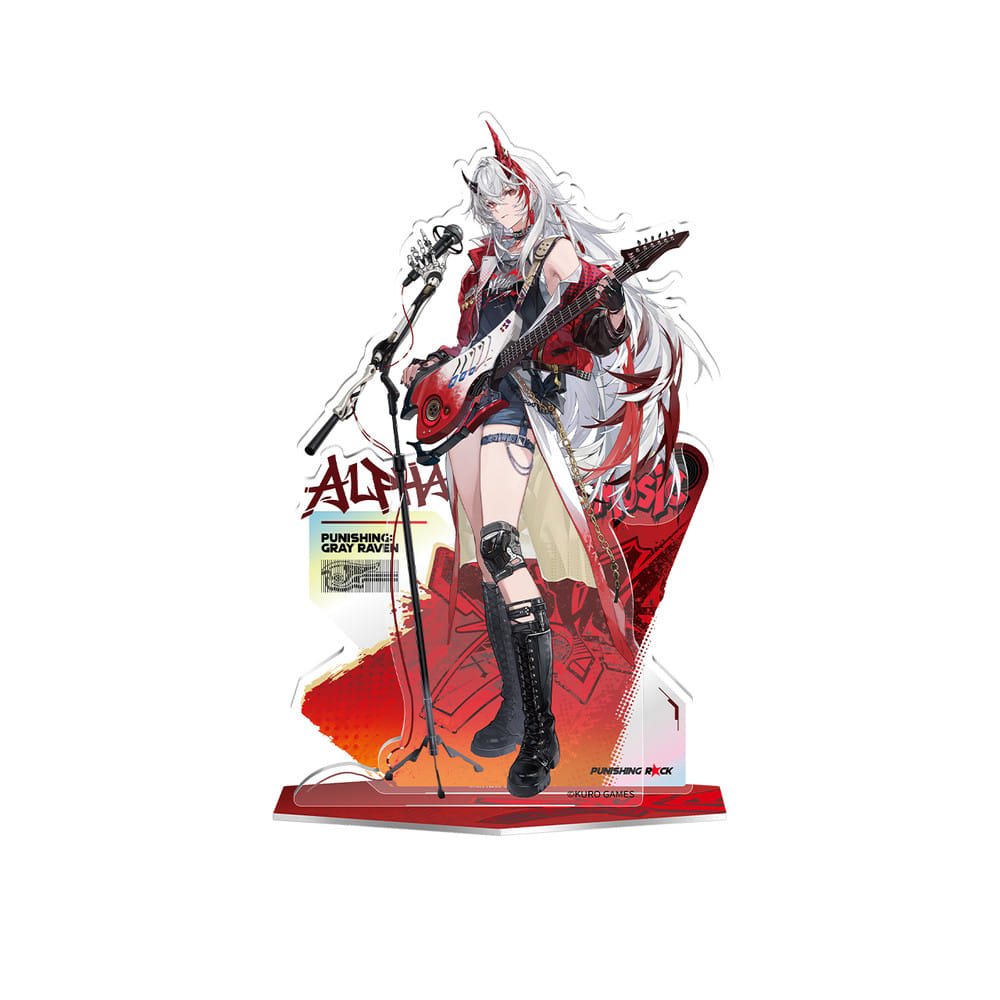 Punishing: Gray Raven — Alpha Acrylic Stand — Meet in the Frequency