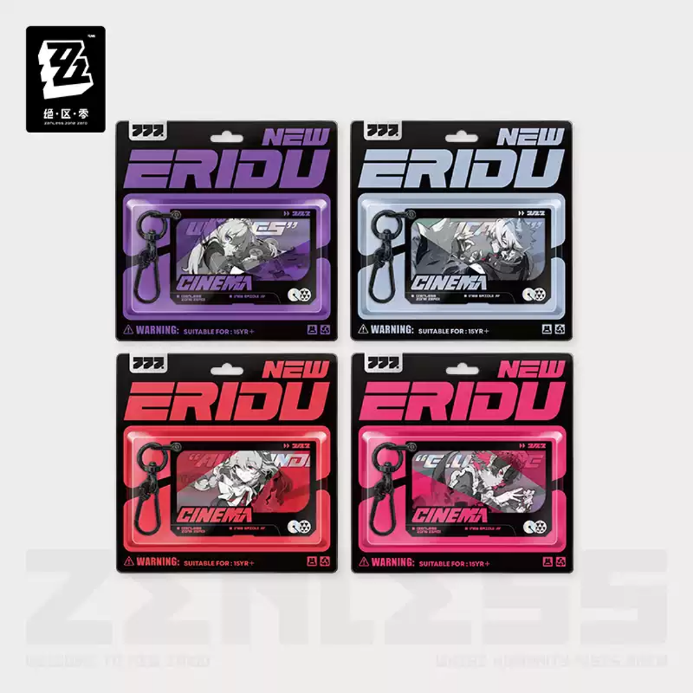 젠레스 존 제로 공식 정품 굿즈 시네마 시리즈 더블 아크릴 키링 코린 리카온 리나 엘렌 -  젠존제 ZZZ