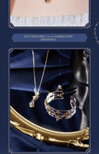 Genshin Impact: Furina Impression Theme Satin Ribbon Bracelet