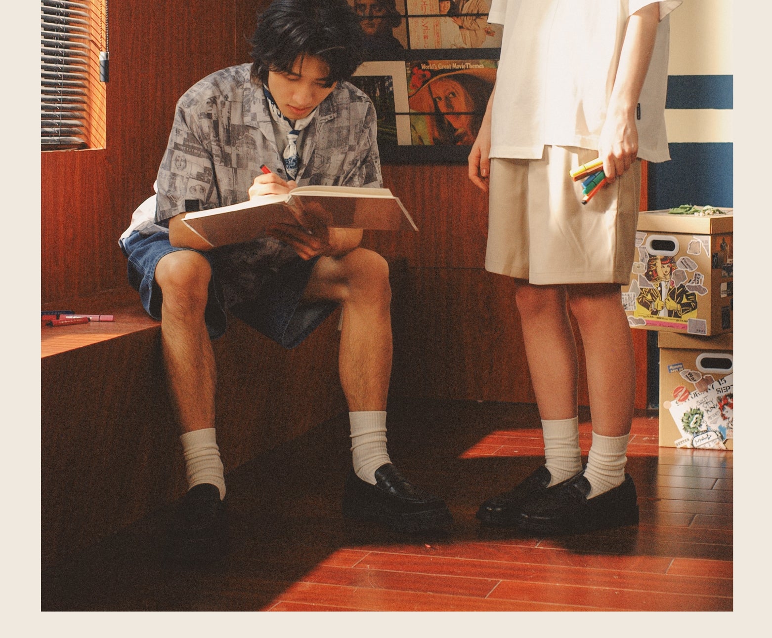 Reverse: 1999: 6 Retro Full Print Short Sleeve Shirt - GEEKCOOK Collab