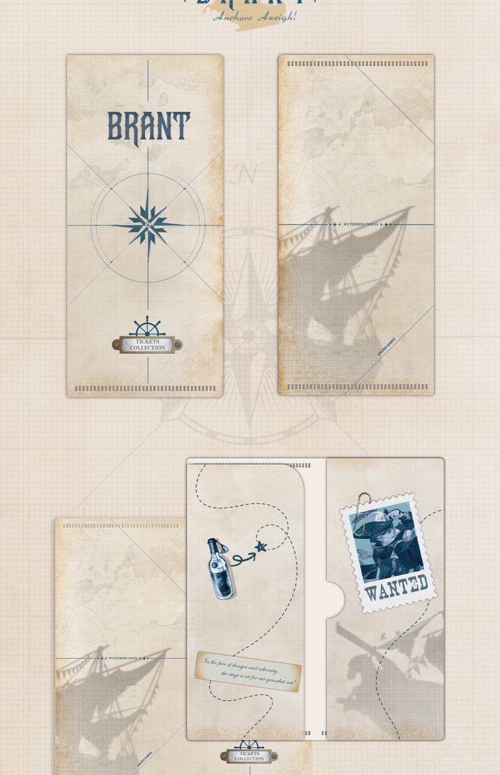 Wuthering Waves: Brant Premium Gift Set - Song of Flame and Sea Ver