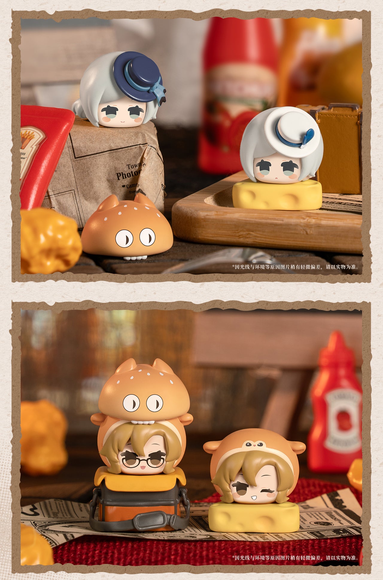 Reverse: 1999: Melania Infinite Fun Hamburger Jenga Mini Figure - 2pc Set