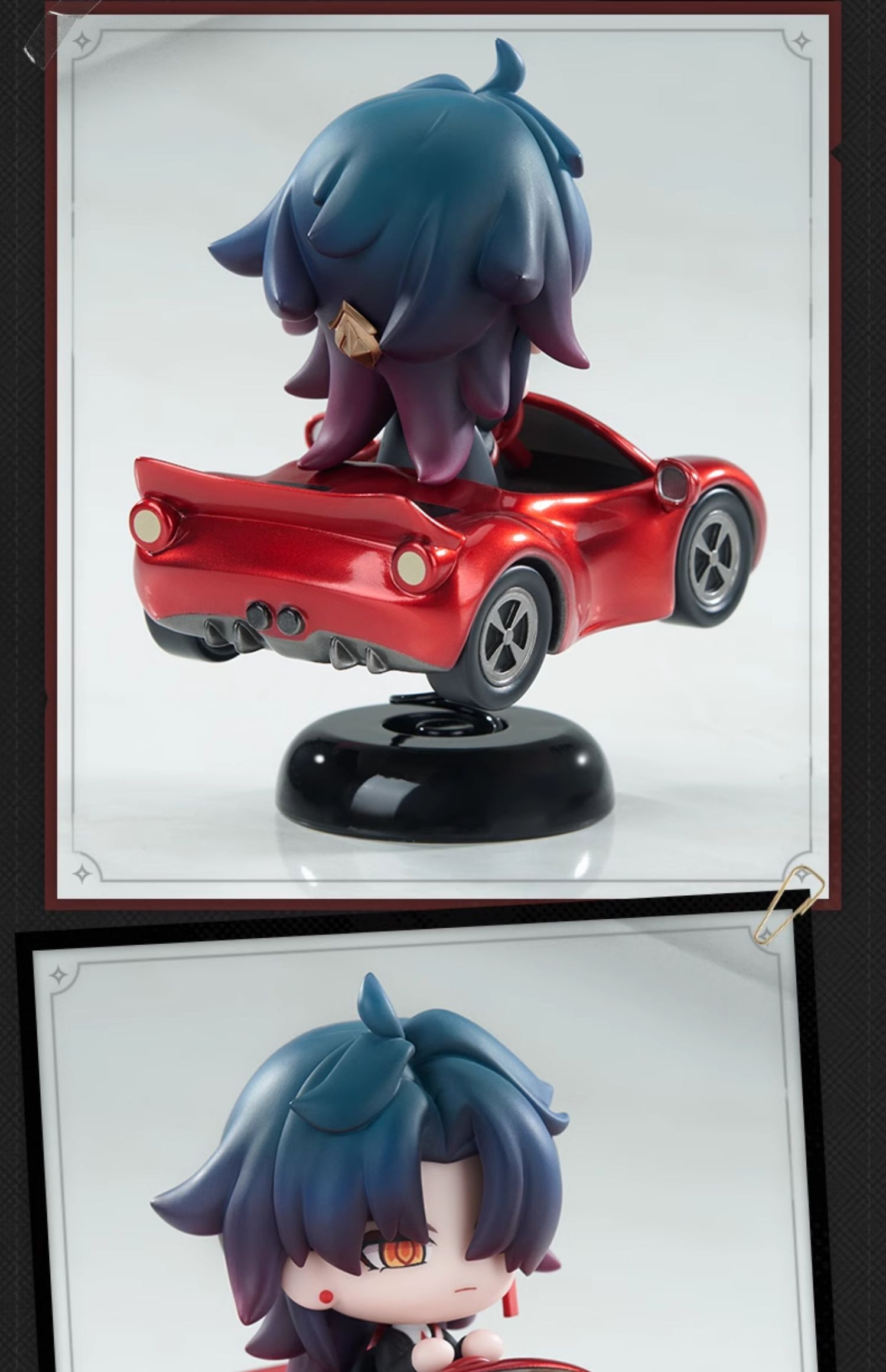 Honkai: Star Rail: Blade Wobble Q-Version Figure - Racing Ver