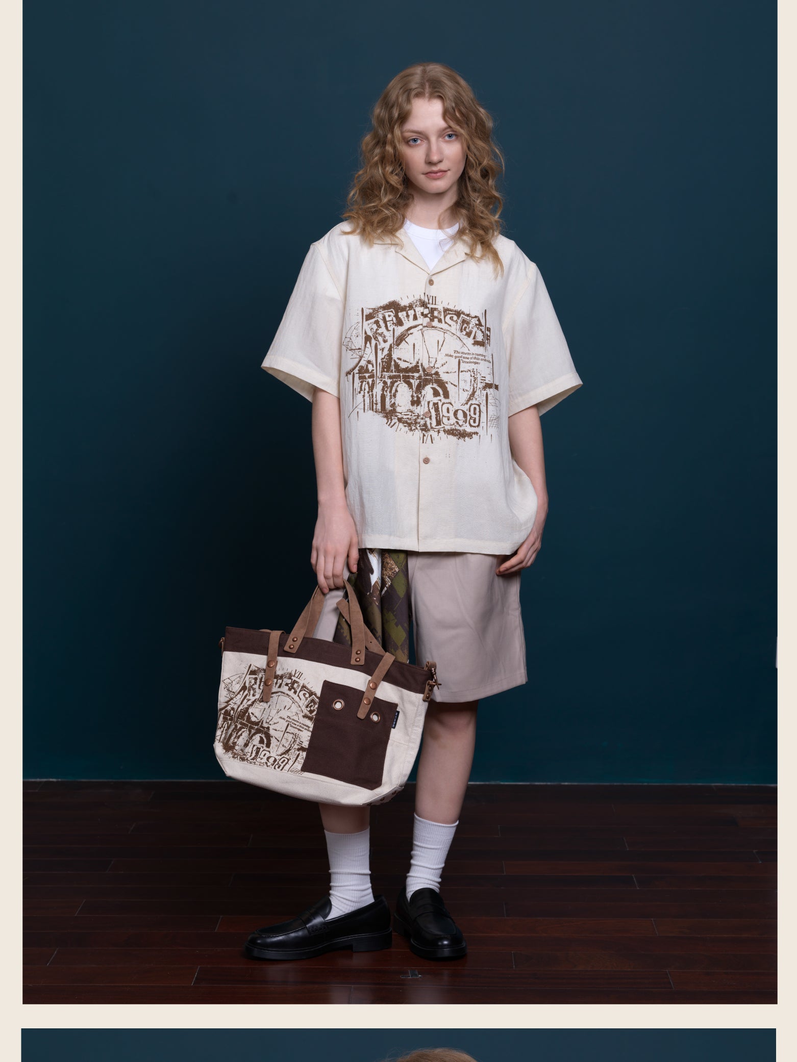 Reverse: 1999: Gcores Industries Collab - Rain & Thread Retro Tote & Cross Bag