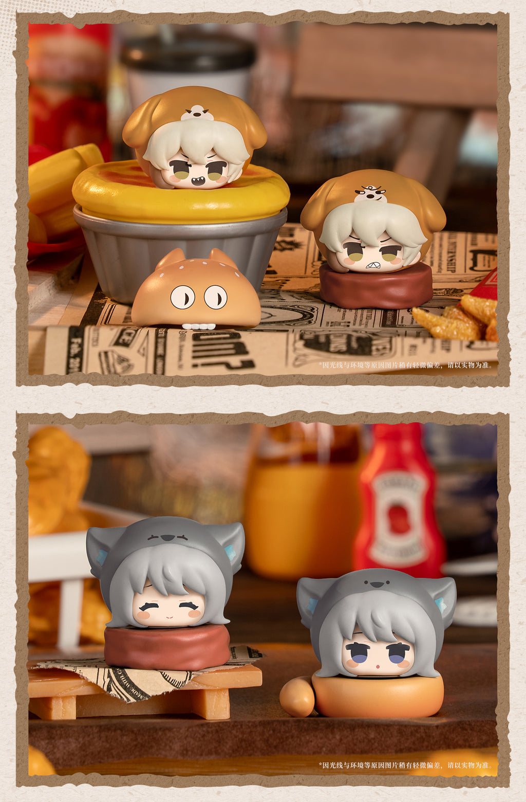 Reverse: 1999: Medicine Pocket Mini Figure Set - Hamburger Jenga Series