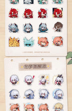 Honkai: Star Rail: Pom-Pom Exhibition Series Q-Version Sticker Pack - Crown.