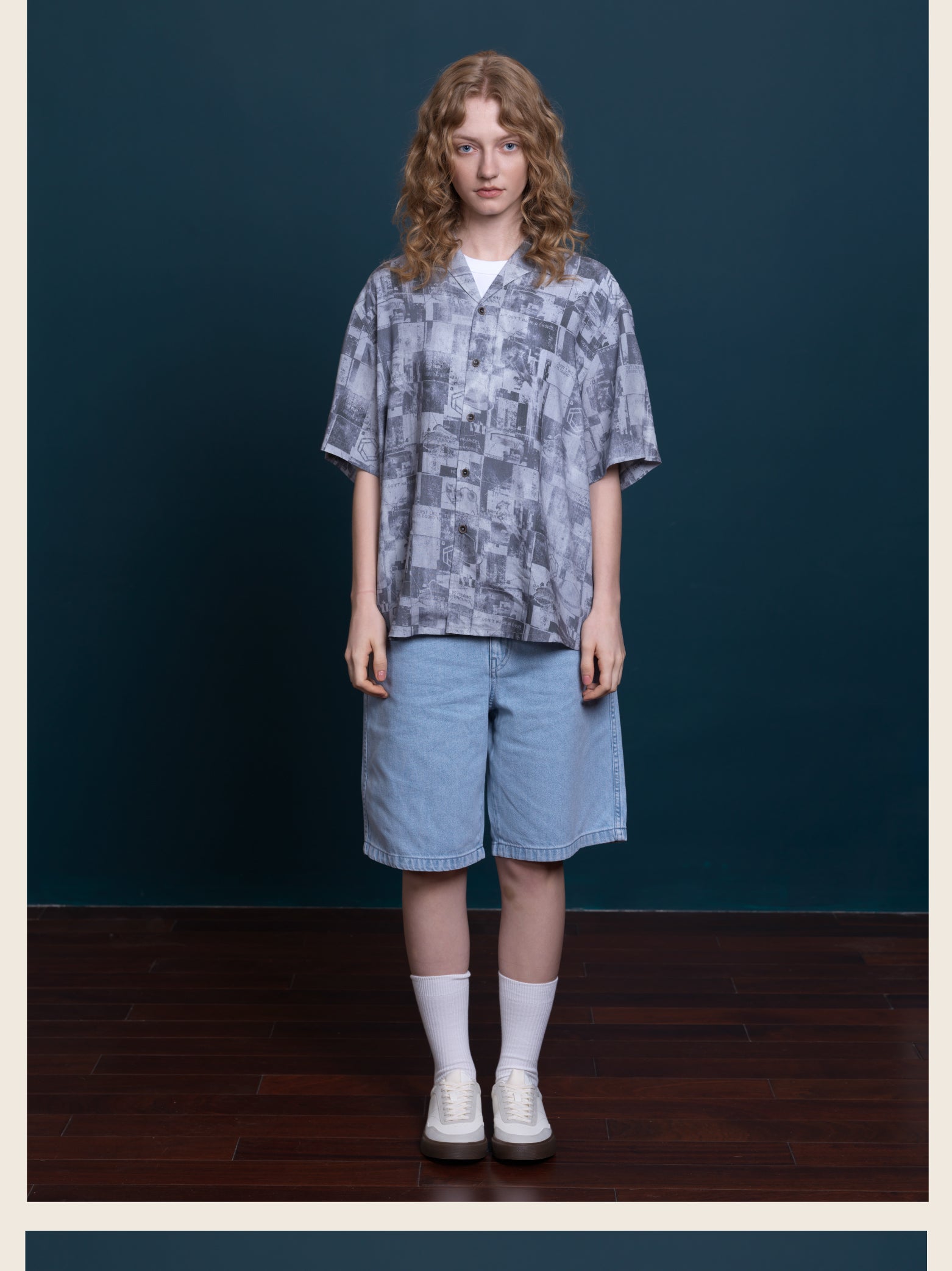 Reverse: 1999: 6 Retro Full Print Short Sleeve Shirt - GEEKCOOK Collab