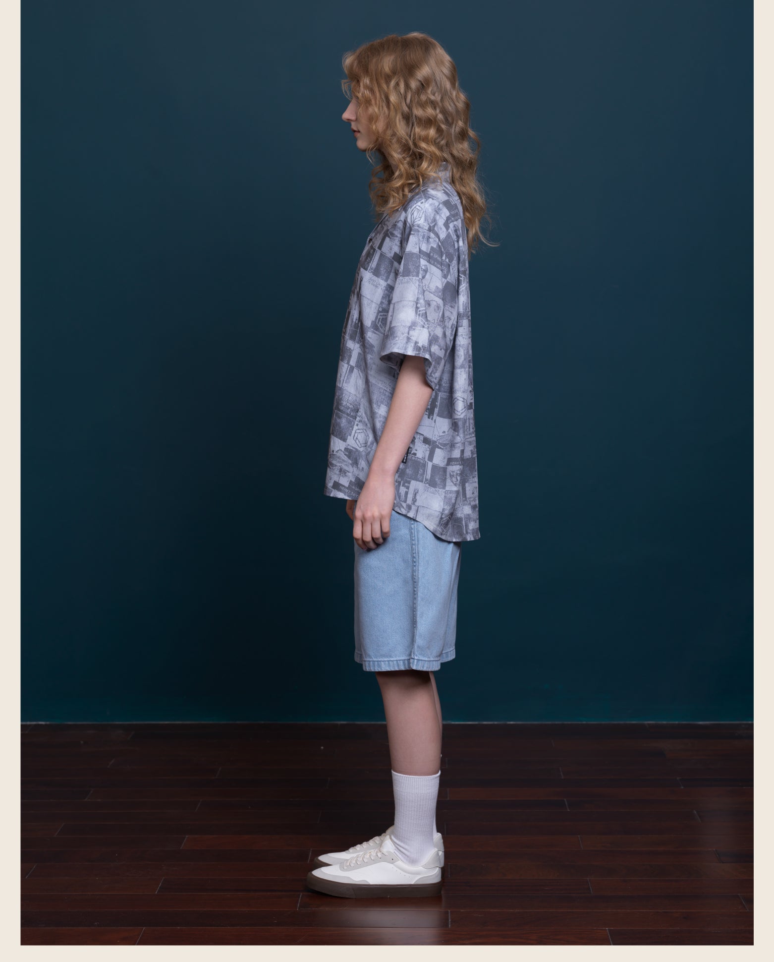 Reverse: 1999: 6 Retro Full Print Short Sleeve Shirt - GEEKCOOK Collab