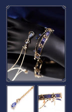 Genshin Impact: Furina Impression Theme Satin Ribbon Bracelet