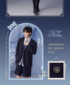 Genshin Impact: Furina Impression Theme Collarless Casual Jacket