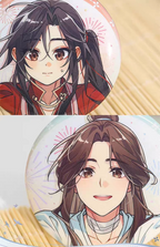 Heaven Official's Blessing: Xie Lian & Hua Cheng 3D Postcard Set - Warm.
