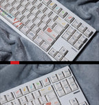 Girls Band Cry: Togenashi Togeari PBT Keycap Set - White Ver. (140 Keys)