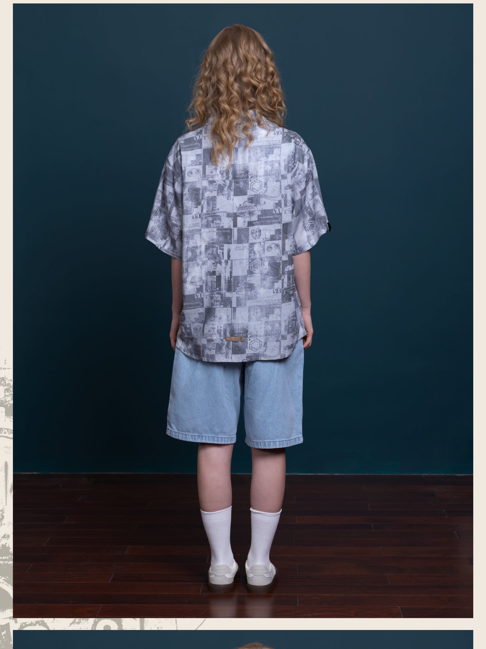 Reverse: 1999: 6 Retro Full Print Short Sleeve Shirt - GEEKCOOK Collab