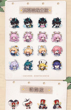 Honkai: Star Rail: Pom-Pom Exhibition Q-Version Sticker Pack - Warp Test