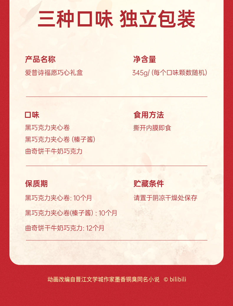 Heaven Official's Blessing: Xie Lian & Hua Cheng Alpes D'or Collab Merch Set