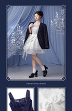 Genshin Impact: Furina Impression Theme Corset Bustier Dress - White