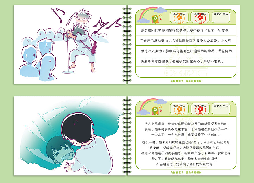 Alien Stage: Anarchy Garden Booklet & ID Card Set - Chinese Edition