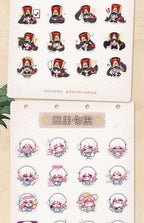 Honkai: Star Rail: Pom-Pom Exhibition Series Q-Version Sticker Pack - Crown.