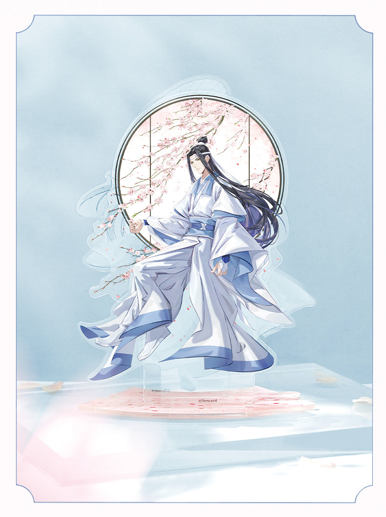 Mo Dao Zu Shi: Wei Wuxian & Lan Wangji Quicksand Acrylic Block - Spring.
