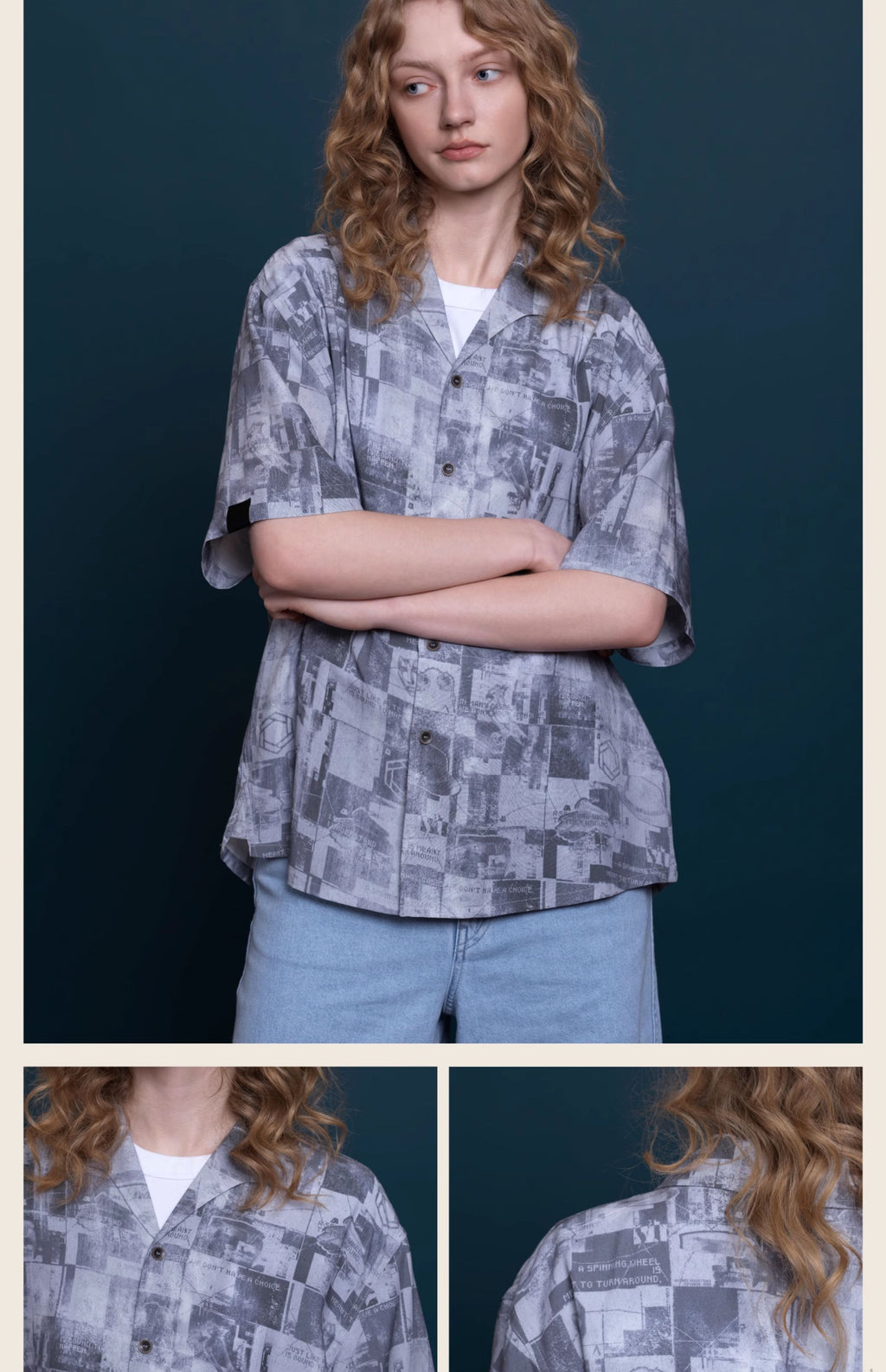 Reverse: 1999: 6 Retro Full Print Short Sleeve Shirt - GEEKCOOK Collab