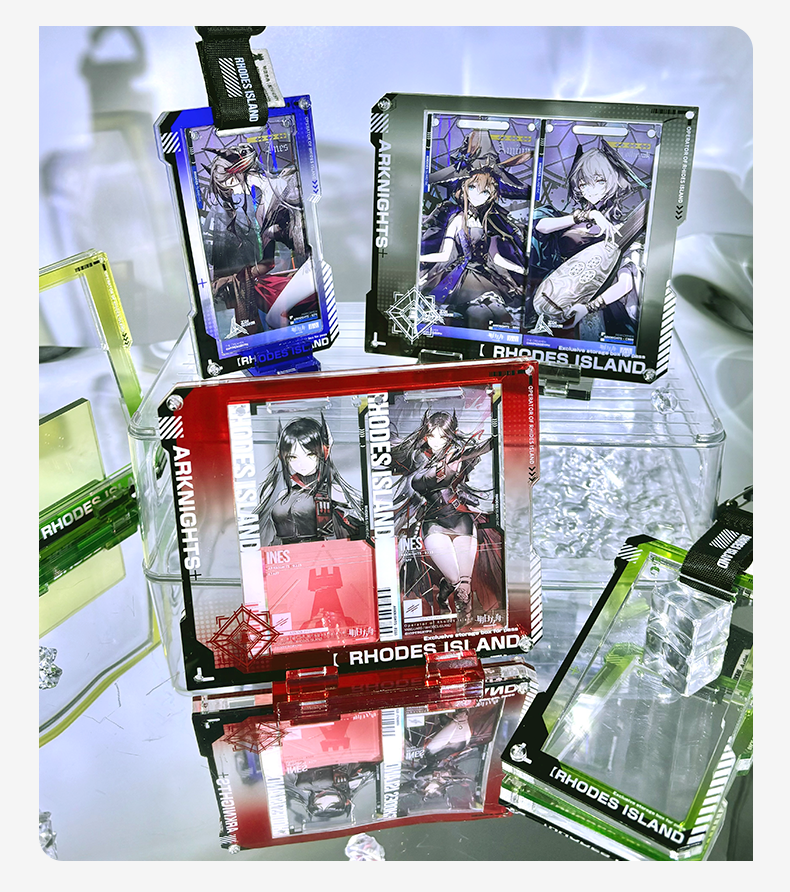 Arknights: Contingency Contract Vol.2 Pass Case - Double Mint Yellow