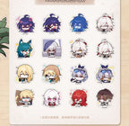 Honkai: Star Rail: Pom-Pom Exhibition Series Q-Version Sticker Pack - Crown.