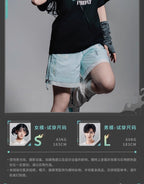Honkai: Star Rail: Firefly Impression Theme Shorts - Grey