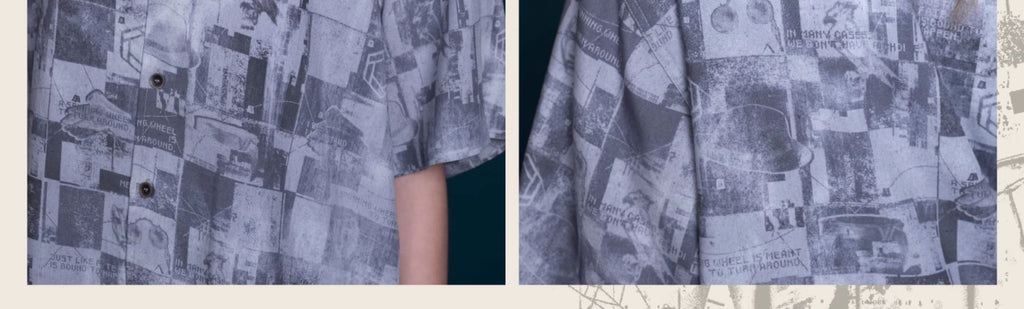 Reverse: 1999: 6 Retro Full Print Short Sleeve Shirt - GEEKCOOK Collab