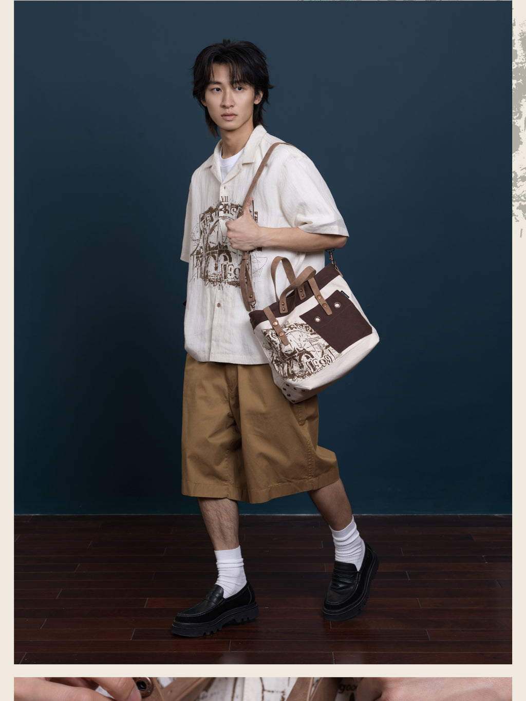 Reverse: 1999: Gcores Industries Collab - Rain & Thread Retro Tote & Cross Bag