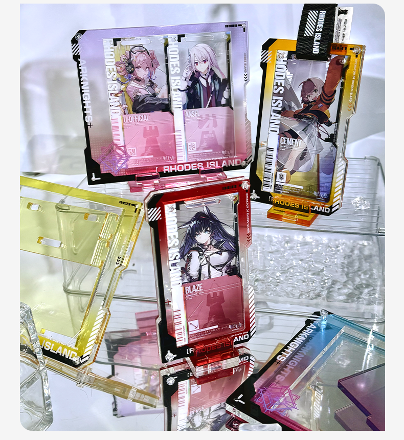 Arknights: Red & Blue Mix Double Ticket Pass Case - Contingency Contract Vol.2
