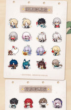 Honkai: Star Rail: Pom-Pom Exhibition Series Q-Version Sticker Pack - Crown.