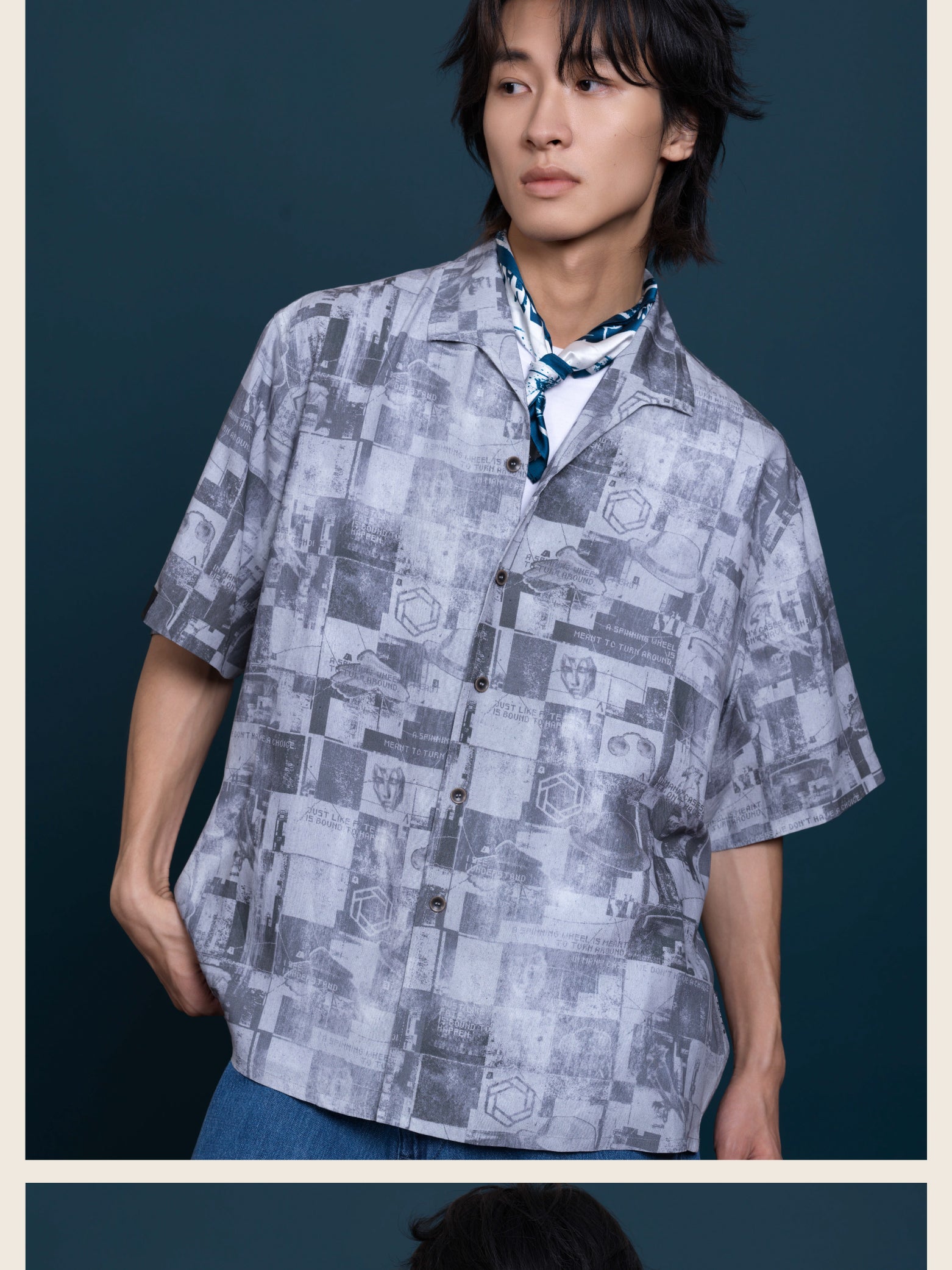 Reverse: 1999: 6 Retro Full Print Short Sleeve Shirt - GEEKCOOK Collab