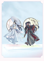 Mo Dao Zu Shi: Wei Wuxian & Lan Wangji Quicksand Acrylic Block - Spring.