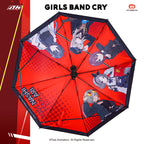 Girls Band Cry: Togenashi Togeari Folding Umbrella - Type B (Band Ver.)