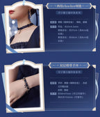 Genshin Impact: Furina Impression Theme Satin Ribbon Bracelet