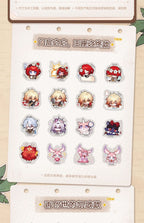 Honkai: Star Rail: Pom-Pom Exhibition Q-Version Sticker Pack - Warp Test