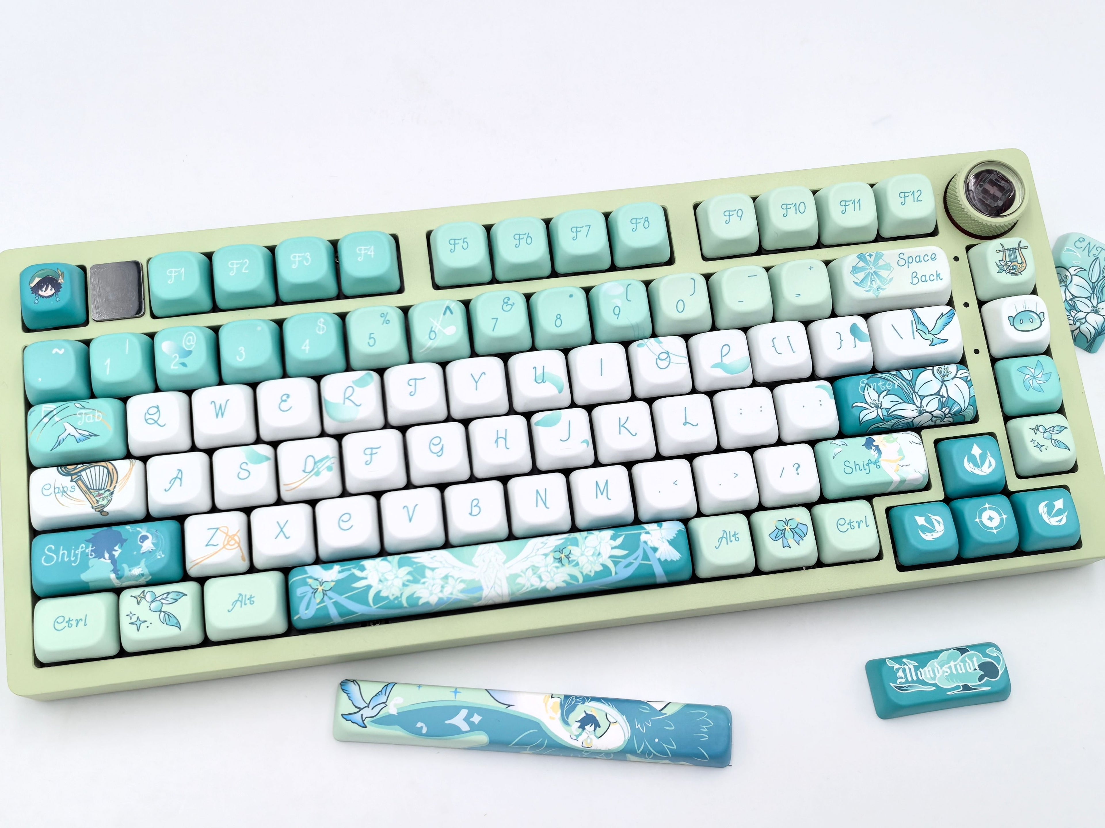 Genshin Impact: Venti Barbatos Theme Keycap Set - 140 Keys