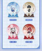 Wuthering Waves: Shorekeeper Shaker Acrylic Keychain - Winter Invitation Ver